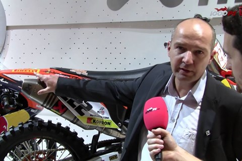 Akrapovic Motocross Komplettanlage Eicma 2012