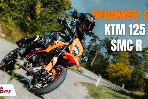 KTM 125 SMC R  Test –  Supermoto Fahrspaß pur für Anfänger!