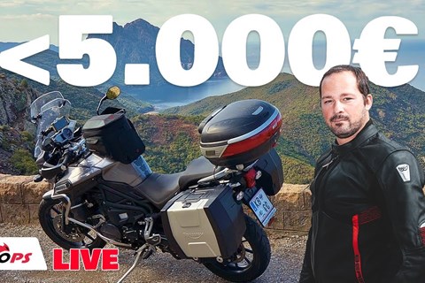 Die besten Reise-Motorräder unter 5000 Euro! Mit diesen 11 Bikes bereist du ganz Europa!