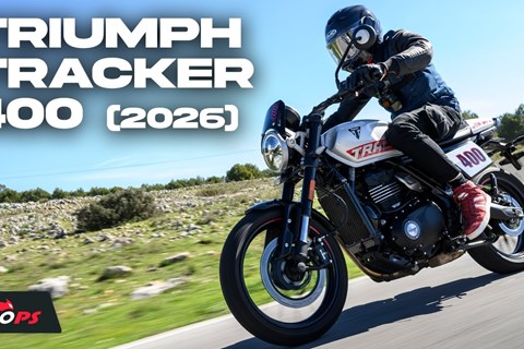 Triumph Tracker 400 (2026) - Flat-Track für den Asphalt!