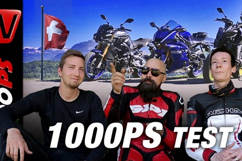 1000PS Test - Yamaha YZF-R6 vs Yamaha MT-10 SP vs Yamaha MT-09