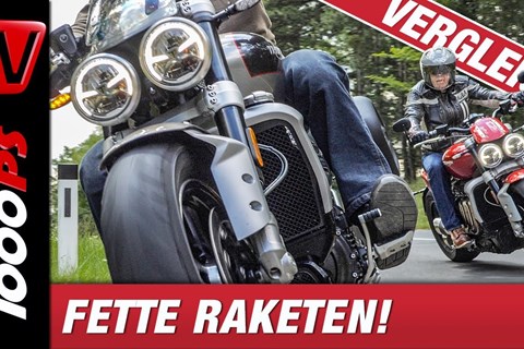 Triumph Rocket 3 R vs. Rocket 3 GT - welches Schlachtschiff kann mehr?