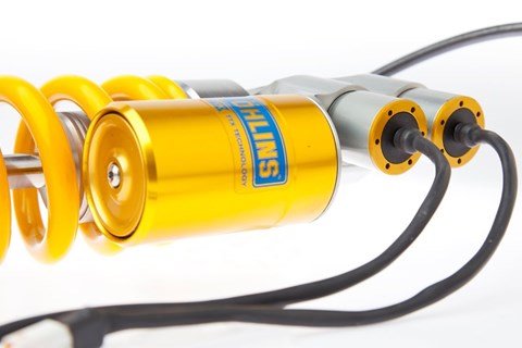 Öhlins TTX36-EC-Mechatronik Federbein für Kawasaki ZX10R News 2013 - Intermot 2012