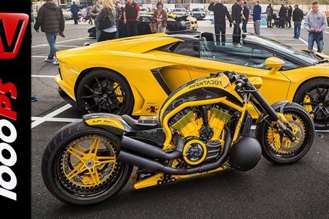 Harley Aventador von NLC No Limit Custom @ SWISS MOTO 2016