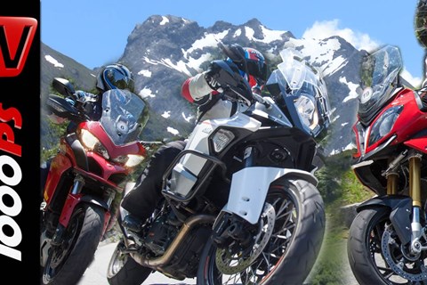 Reise Enduro Vergleich Alpen | BMW S 1000 XR, KTM Super Adventure, Ducati Multistrada