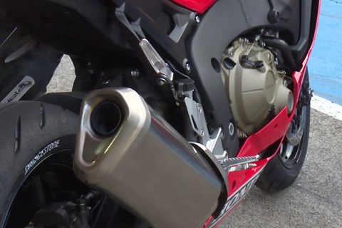 1000PS Soundcheck: Honda CBR 1000 RR Fireblade 2017 Sound ride by