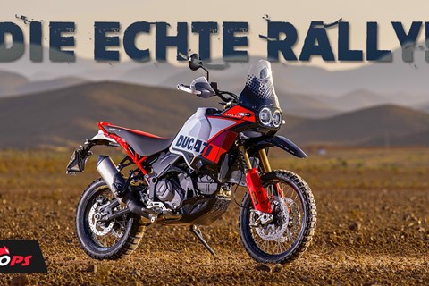 Ducati DesertX Rally 2024 - die Italienerin für's ganz Grobe!