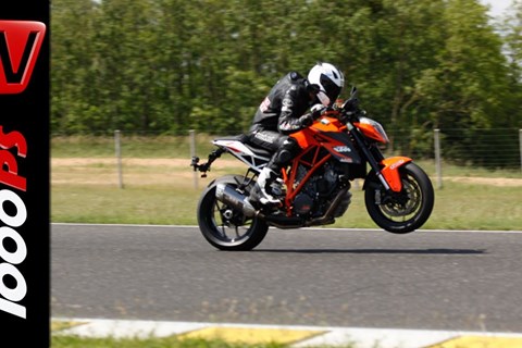 KTM 1290 Super Duke R - Auspuff Tuning - BOS Desert Fox  - Onboard Lap