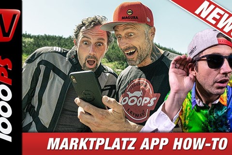 Tipps Gebrauchtmotorrad kaufen und verkaufen - mit der 1000PS Marktplatz App
