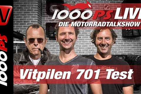 1000PS Live - Die Motorradtalkshow - Vitpilen 701 Test uvm.