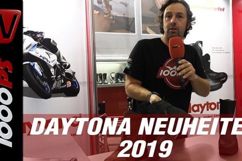 Daytona Highend Stiefel 2019 – alles neu bei den super-sicheren Motorrad-Stiefeln.