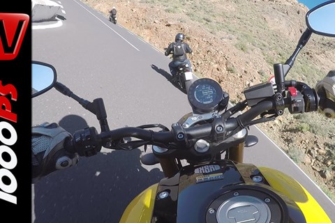 Yamaha XSR900 2016 | Onboard + Sound