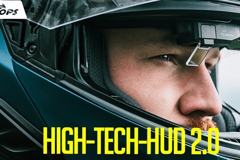 Nun viel besser?! - Update des Tilsberk DVision Head-Up-Displays für Motorradhelme im Test