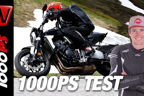 Honda CB1000R Test - Alpenmasters - Harter Test am Berg - Teil 7 von 18