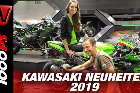 Kawasaki Neuheiten 2019 auf der INTERMOT - 125er Neu und 231 PS für die H2