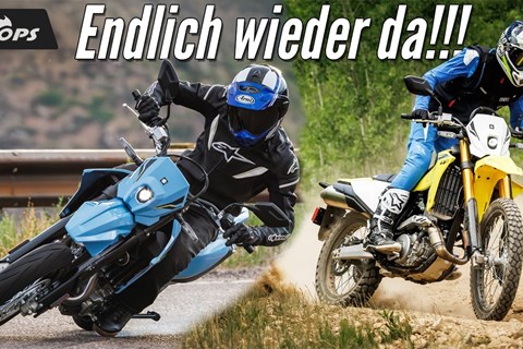 Suzuki DR-Z4S und DR-Z4SM 2025 - Enduro und Supermoto auf der EICMA unsere Gebete wurden erhört!!!