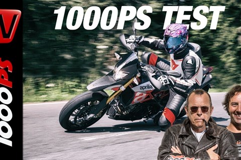 Aprilia Dorsoduro 900 2017 - Test auf der Landstraße