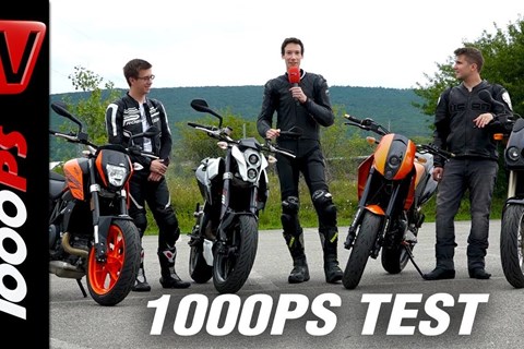 Die beste Duke aller Zeiten?! Der Einzylinder von KTM im Generationenvergleich