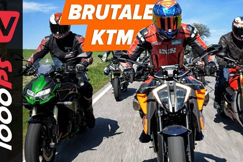 Anstrengend aber geil - Hyper Naked Vergleich 2021 - KTM 1290 Super Duke R im Test