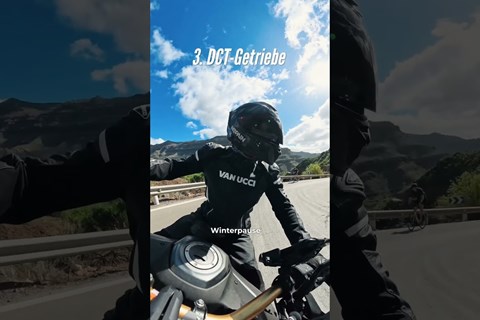 Sicherheit am Motorrad ! #honda