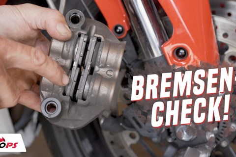 Bremsenservice, Beläge am Motorrad - 1000PS Schraubertipps