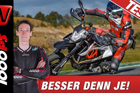 KTM 690 SMCR 2019 Test - Supermoto Action - lohnt sich der Umstieg? Probefahrt der neuen 690 EnduroR