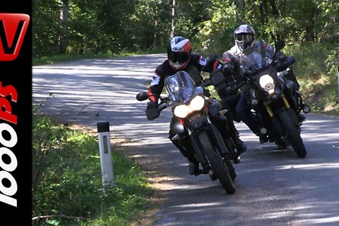 Suzuki V-Strom 1000 vs Triumph Tiger 800 XC | Geländetauglichkeit, Action, Fazit