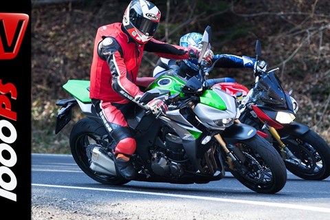 Vergleich | BMW S 1000 R vs Kawasaki Z1000 -NakedBike Duell 2014