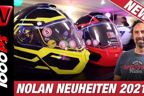Nolan alle neuen Helme 2021 - die 1000PS-Onlinemesse!
