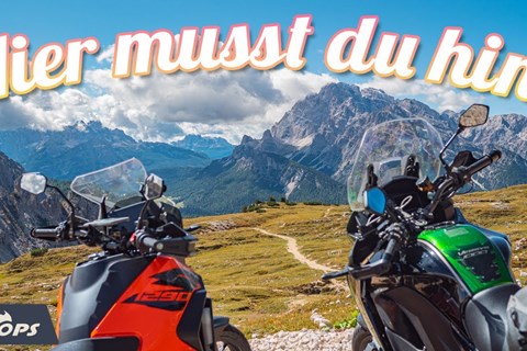 Die schönste Seite der Alpen?! - Tipps für Motorrad-Touren nach Südtirol