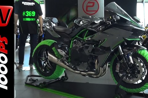 Kawasaki H2R | Erste Auslieferung | Soundcheck | Interviews