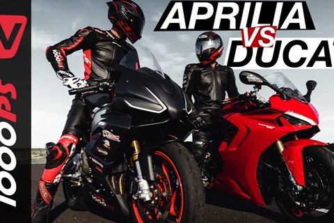 Landstraßen-Sportler auf der Rennstrecke: Aprilia RS 660 vs. Ducati SuperSport 950 S  Vergleichstest