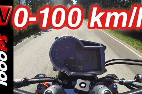 0-100km/h | MotoGuzzi GRISO 1200 8V | Beschleunigung