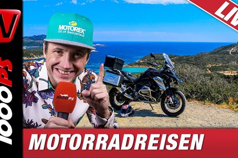 Motorradreisen - Große Touren, Vorbereitung, Erfahrungen mit World Spins as fast as we ride