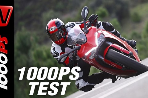 1000PS Test - Ducati Supersport S 2017 - 113 PS ausreichend? ENGL Subs