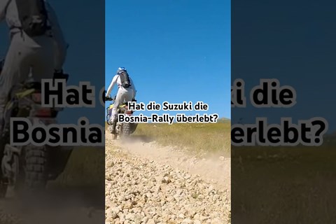 Suzuki V-Strom 800DE auf der Bosnia-Rally #shorts #rally
