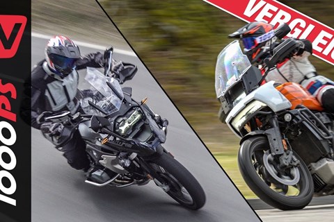 Die neue Harley Pan America fordert den Platzhirschen BMW GS!