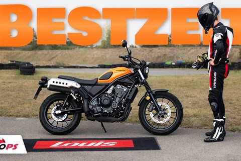 Geheimtipp? Honda CL500 auf der Bestzeit Teststrecke