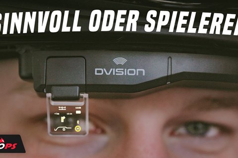 Navigieren wie im Videospiel! - Head-Up-Display im Motorrad-Helm - Tilsberk DVision im Test
