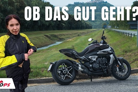Zarte Frau - Teuflischer V4! 3000km Reise auf Ducati XDiavel beim Abenteuer Balkan Rally 2025