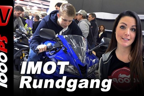 IMOT München - Motorrad Neuheiten auf der Messe - Rundgang mit Juliane