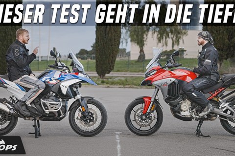 Die tatsächlichen Unterschiede zwischen BMW R 1300 GS und Ducati Multistrada V4 S - Vergleichstest!