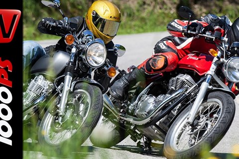 Royal Enfield Continental GT vs Yamaha SR 400 | Vergleichstest