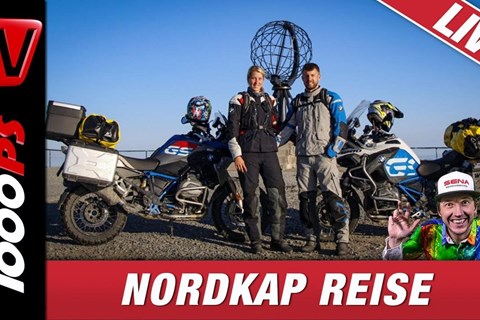 Motorradreise Nordkap - World Spins Live - 1000PS Live - Die Motorrad Talkshow