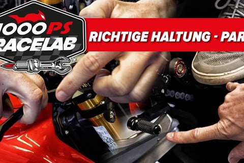 Sitzposition, Hebel-, Lenker- und Fußrasteneinstellung - So sitzt du richtig am Nakedbike