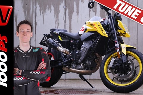 KTM 790 Duke Tuning - Prüfstand und Fahrwerk - wir rüsten die Dunlop Duke weiter auf!