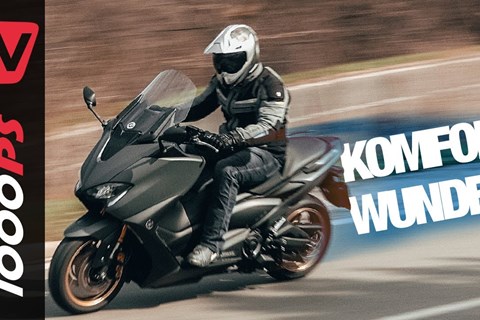 Yamaha TMAX Tech MAX 2021 Test - Komfort und Ausstattung für den Alltag