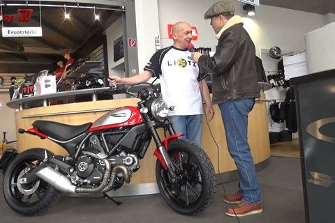 Ducati Scrambler Icon | Interview beim Lietz