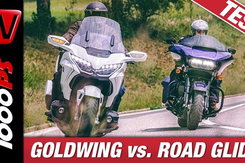 Harley Road Glide Special vs. Honda Goldwing - der Konzeptvergleich!