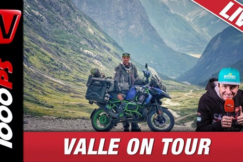 Valle on Tour bei 1000PS - Motorradreise Island - 1000PS Live - Die Motorrad Talkshow